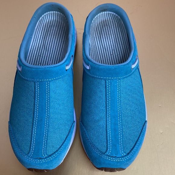 Easy Spirit Shoes Clogs Travelport Round Toe Clogs Slip On Shoes - Picture 2 of 10